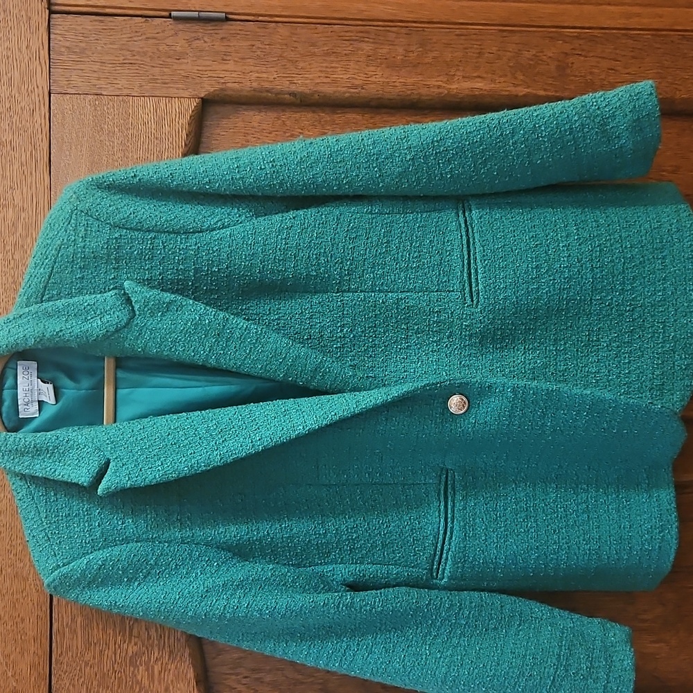 Green Rachel Zoe Blazer